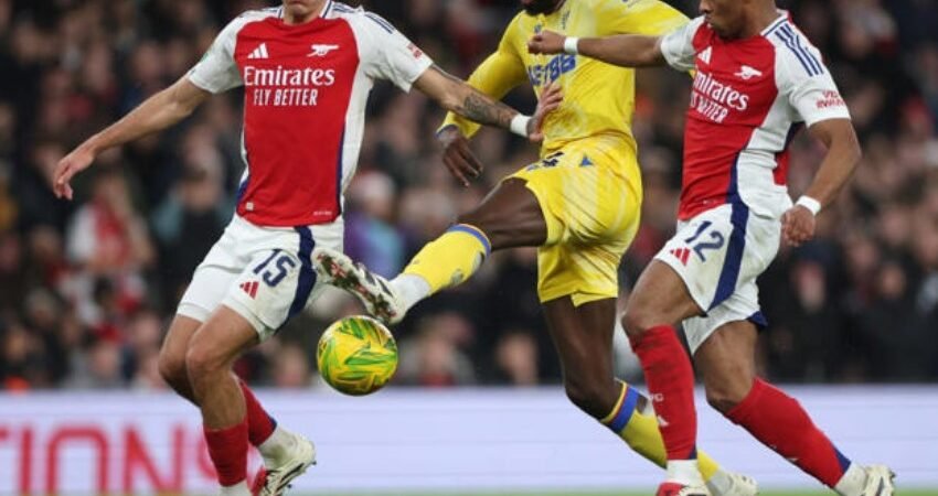 Hasil Pertandingan Arsenal vs Crystal Palace