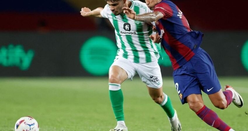 Hasil Pertandingan Barcelona vs Real Betis