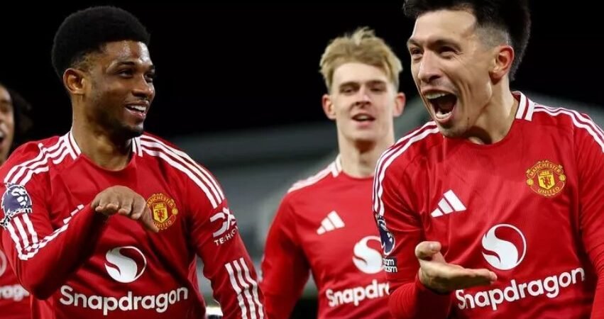 Hasil Pertandingan Fulham vs Man United