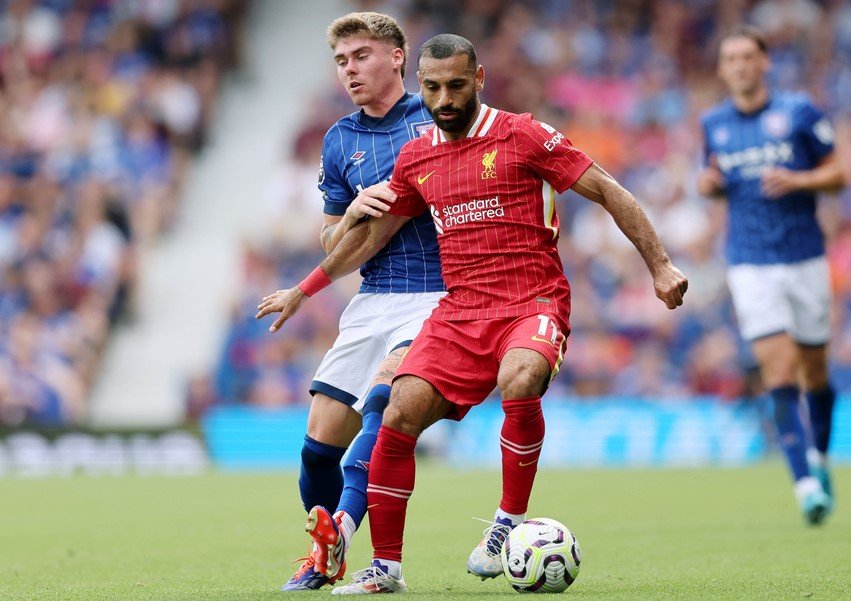 Hasil Pertandingan Liverpool vs Ipswich Town