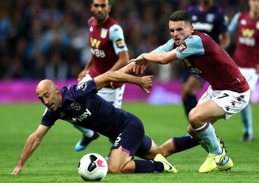 Pertandingan Aston Villa vs West Ham