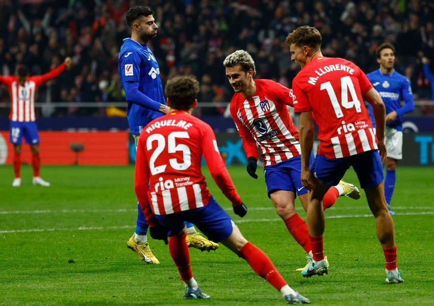 Hasil Pertandingan Atletico Madrid vs Getafe