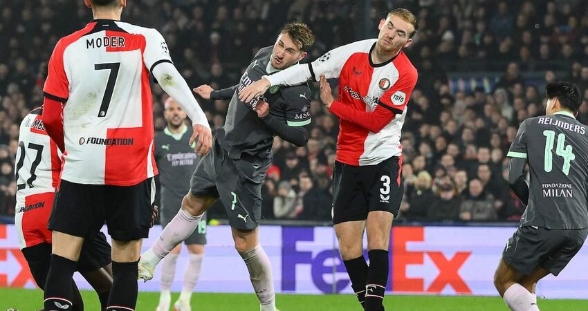 Hasil Pertandingan Feyenoord vs AC Milan