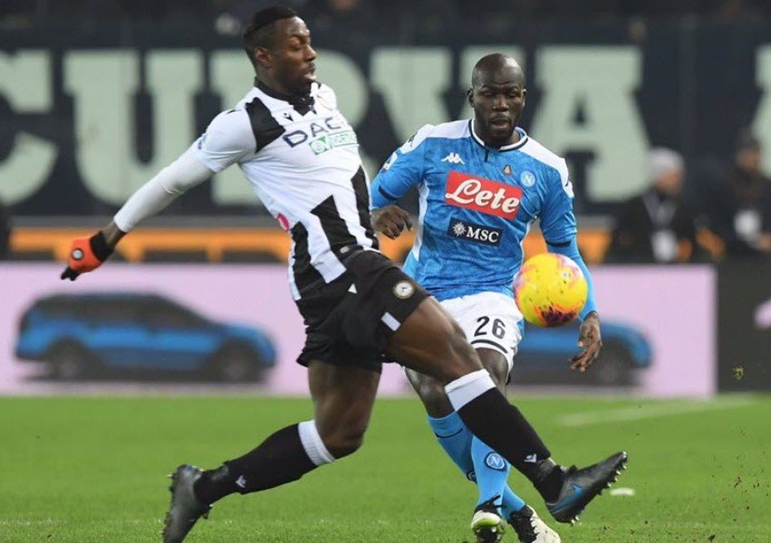 Hasil Pertandingan Napoli vs Udinese