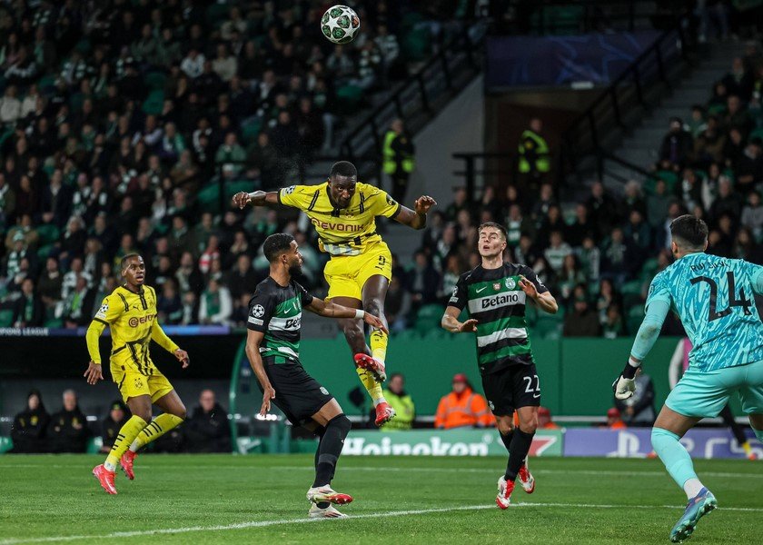 Hasil Pertandingan Sporting vs Dortmund