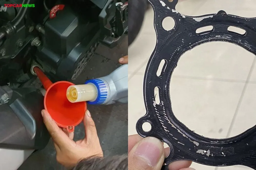 Mengapa Oli Mesin Berubah Warna Seperti Susu Ini Penyebab Oli Mesin Bercampur Air Dan Solusinya