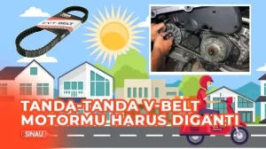 Mengenal Tanda Tanda V Belt Kering Dan Harus Diganti Demi Keselamatan Berkendara