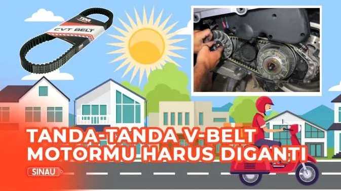 Mengenal Tanda Tanda V Belt Kering Dan Harus Diganti Demi Keselamatan Berkendara
